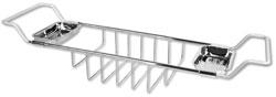 clawfoot bath tub shelf