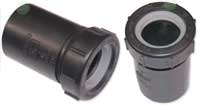 image of top and side view ABS trap adapter