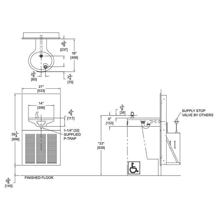 ADA Compliant, Barrier Free Water Coolers by Acorn Aqua