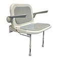 ADA compliant folding shower seats