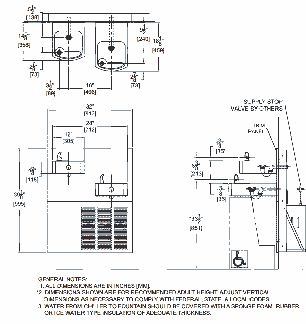 ADA Compliant, Barrier Free Water Coolers by Acorn Aqua