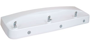 white trough drinking fountain image