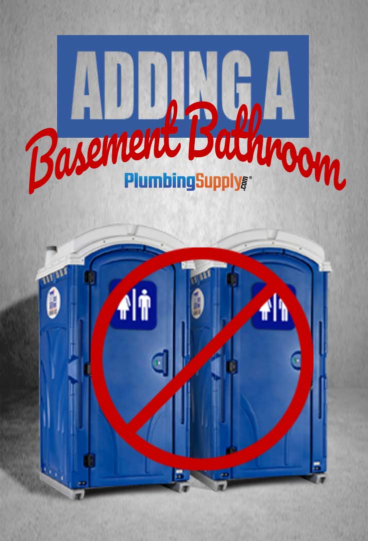 As daunting as finishing a basement can be, adding a bathroom only seems to make a project that much more intimidating. This needn't be the case: there are times when plumbing the space turns out to be easier (and cheaper) than imagined, and in most cases innovations like sewage ejectors and "upflush" toilets can save loads of time and work!
