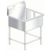 Aero single compartment NSF sink