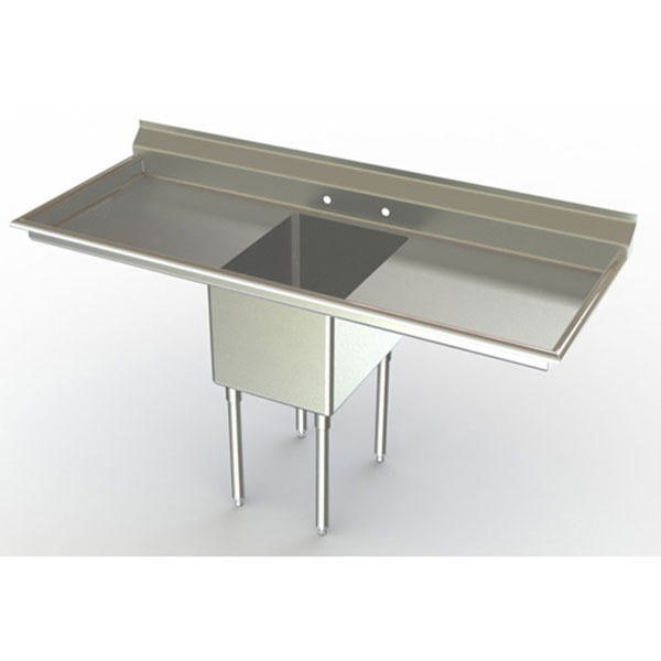 Aero stainless steel handwash sink 3f1-2116-24lr