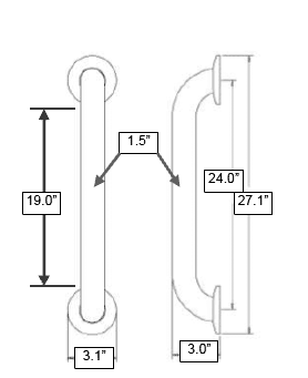 Bathtub Grab Bar Dimensions grab bar hand showers provide practical accessibility Bathtub Grab Bar Dimensions grab bar hand showers provide practical accessibility