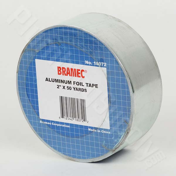 Thicker Aluminum Foil Tape 2Inch x 50 Feet Foil Thick of 4mil Industrial Grade HVAC Metal Tape Heavy Duty Silver Duct Tape for Sealing& Insulation