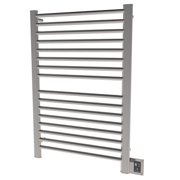 Marquis - Anthracite Traditional Heated Towel Warmer - 36.75 x 17.75