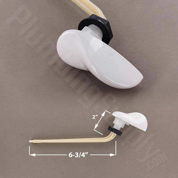american standard right hand trip lever white 738171-0200a