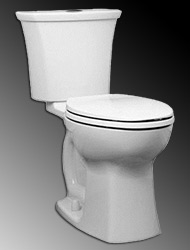 American Standard Edgemere Toilet - Dual Flush Tank # 4519A
