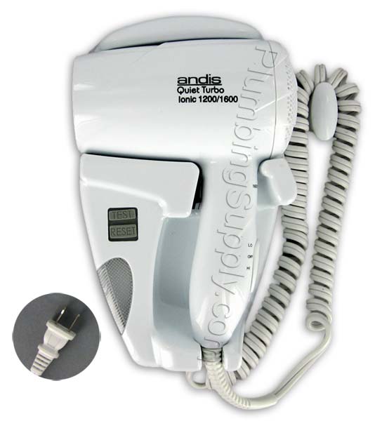 WallMounted Hair Dryers for Hotels, Homes, and Spas