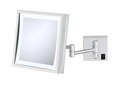 Brushed Nickel Wall Mirror led lighted mirrorsaptations/kimball & young Brushed Nickel Wall Mirror led lighted mirrorsaptations/kimball & young