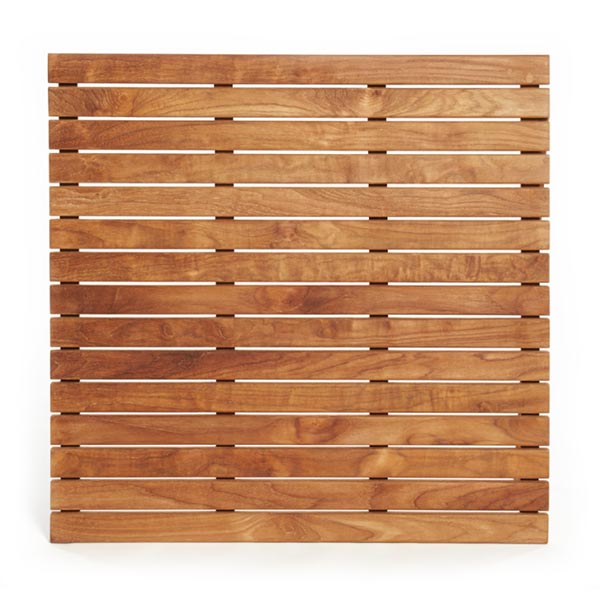 Wooden Bath Mats are Wood Shower Mats by American Floor Mats