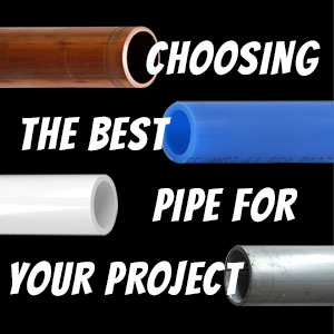 What's Best: PVC Pipes or Copper Pipes?