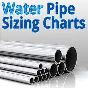 Water Pipe Size Chart