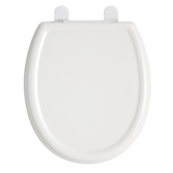 Image American Standard Cadet 3 Roundfront Plastic Toilet Seat for the Cadet 3 with Slow Close