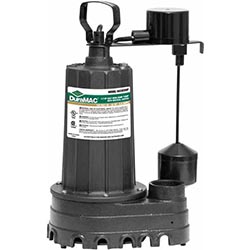 DuraMAC cast iron 5033 series 1/3 hp sump pump