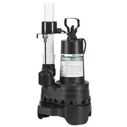 DuraMAC cast iron 5033 series 1/3 hp pre-plumbed sump pump