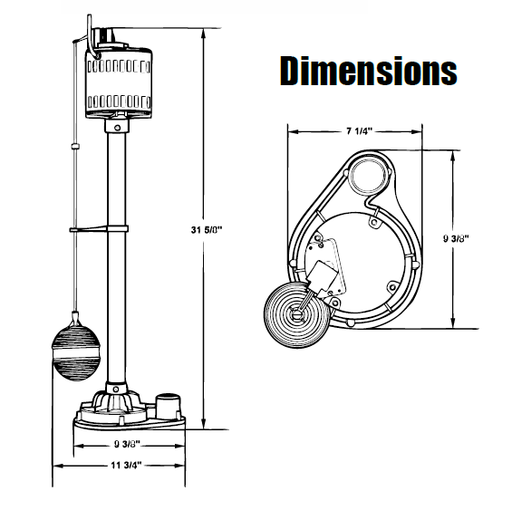 DuraMAC Pedestal Sump Pumps
