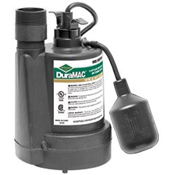 Thermoplastic sump pump