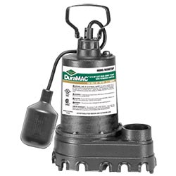 DuraMAC cast iron 5030 series 3/10 hp sump pump