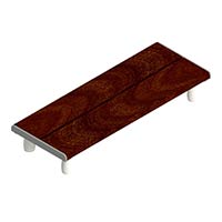 Tub mounted portable bath bench
