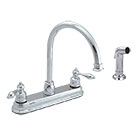 Banner two handle kitchen faucet