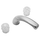 Banner tub filler with acrylic handles