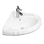 Ethan corner wall hung basin