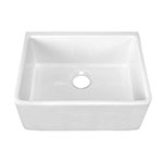 Fireclay single bowl farmer sink - small