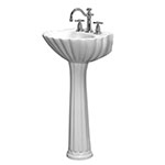 Bali pedestal sink
