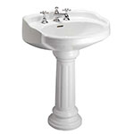 Victoria pedestal sink