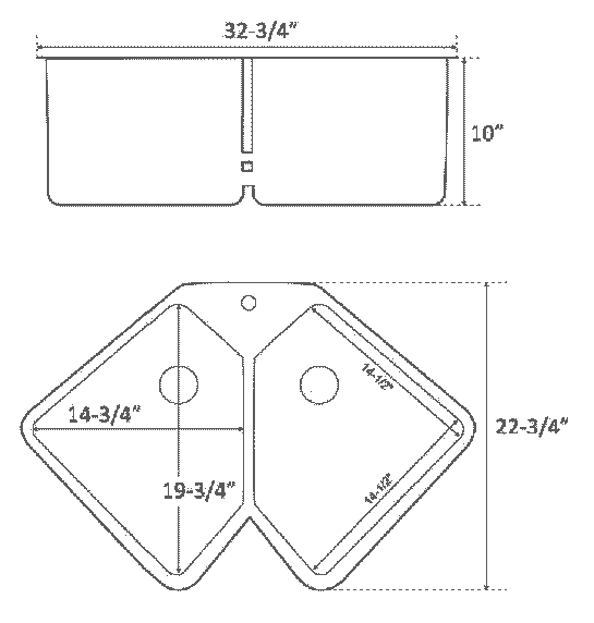 Corner Kitchen Sinks