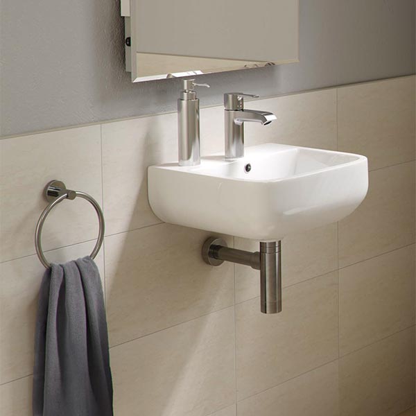 Barclay Porcelain Regular and Corner Pedestal Sinks