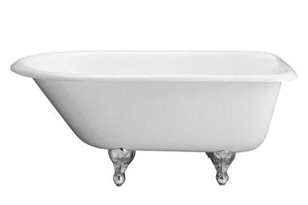 Barclay Aristo cast iron roll top clawfoot tub