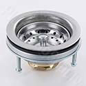 EZ on basket strainer