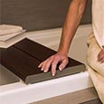Bamboo bath bench