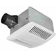 Bathroom ceiling fan with light