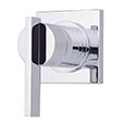 Volume control valve with trim