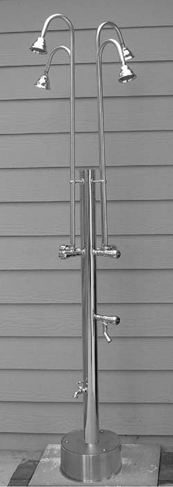 Outdoor Beach and Pool Showers Made of High Quality