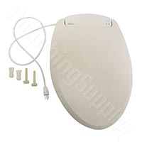 Heated toilet seat