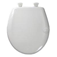 Luxury round front toilet seat