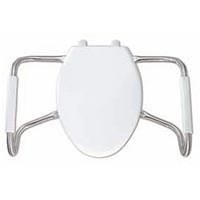Toilet Seat with Grab Bars