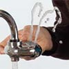 Portable eyewash station