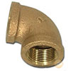 Brass elbow