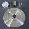Brushed nickel tub/shower trim