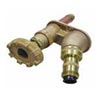Close coupled wall faucets