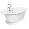 American Bath Factory acrylic double ended bathtub