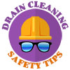 Drain cleaning machine safety tips