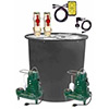Dual pump sewage system